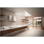 Faber Veil White Corian  90 cm Designer Cooker Hood - Matt Corian White