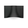 Faber Veil 90cm Angled Chimney Cooker Hood Stainless Steel Black Glass
