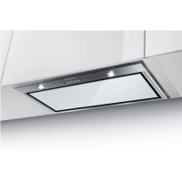 Faber Inca Lux Glass 52 -White 52 cm Canopy Cooker Hood - Stainless Steel And White Glass