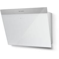 Faber Daisy EG8 WH A55 55 cm Angled Cooker Hood - White Glass Faber Daisy EG8 WH A55 55 cm Angled Cooker Hood - White Glass