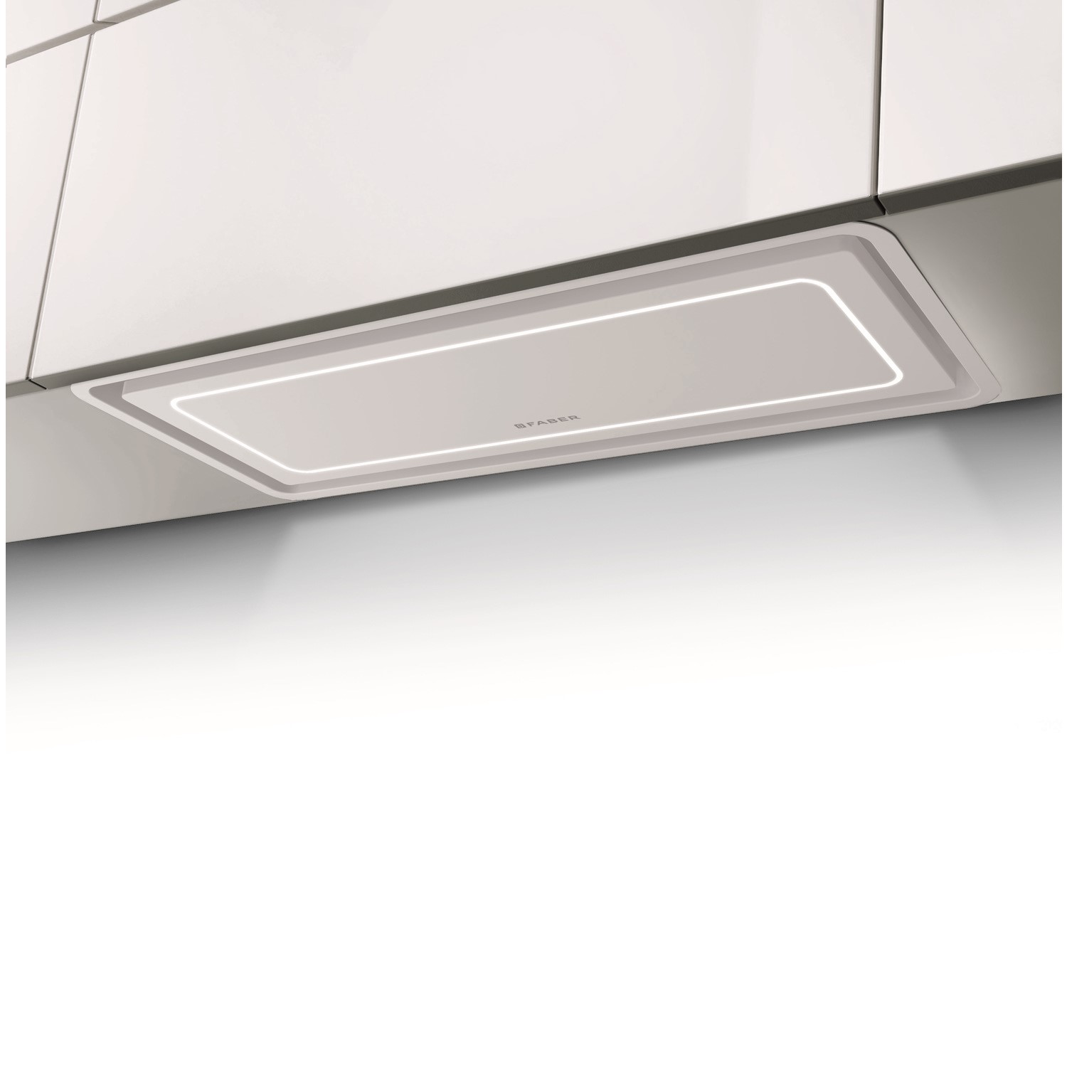 Faber 110.0456.218 In-Light 70cm Canopy Cooker Hood - Matt White
