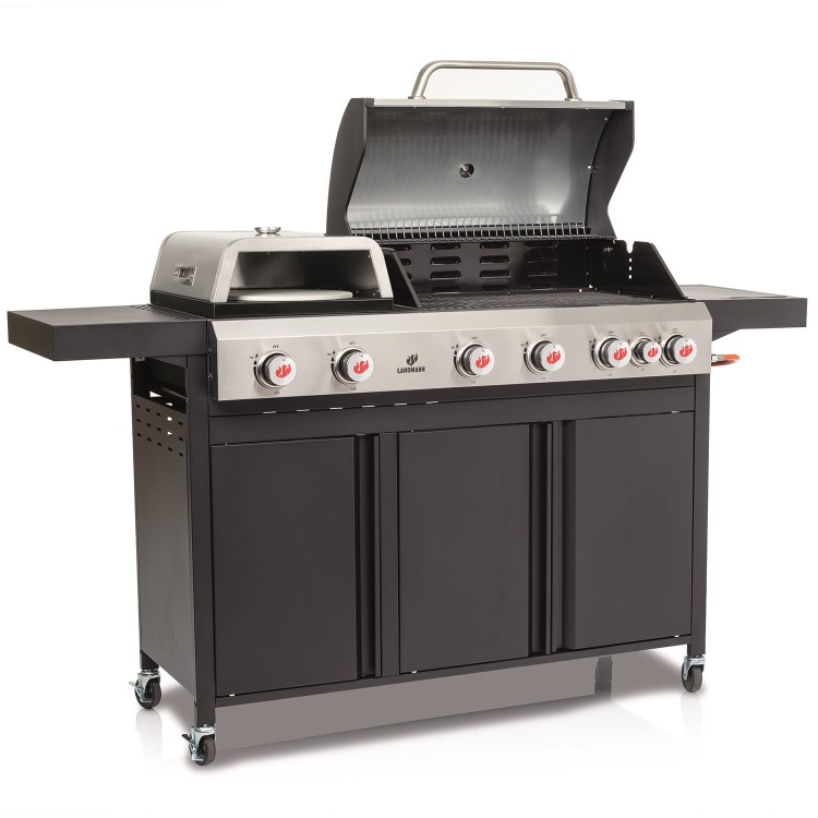 Landmann Caliano Cook 6.1 Gas BBQ with Pizza Oven