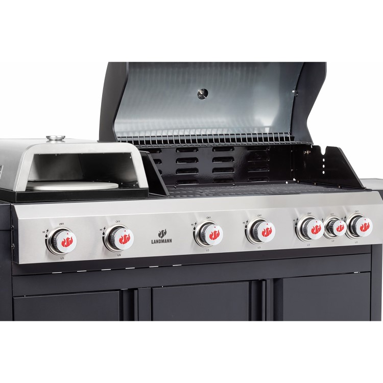 Landmann Caliano Cook 6.1 Gas BBQ with Pizza Oven