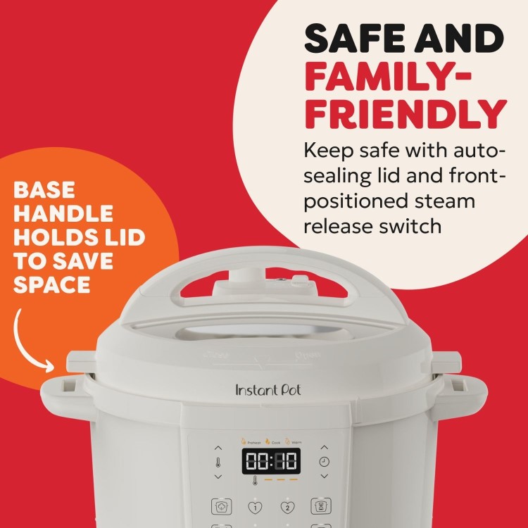 Instant Pot Classic 5.7L Multi-Cooker 7-in-1 Sea Salt White