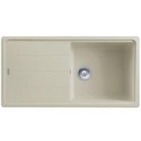 Single Bowl Inset Coffee Composite Kitchen Sink with Reversible Drainer - Franke