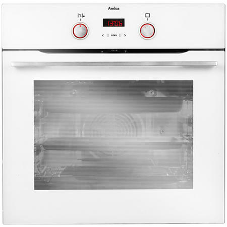 Amica 11433TSW 66L 10 Function Built-in Single Oven - White