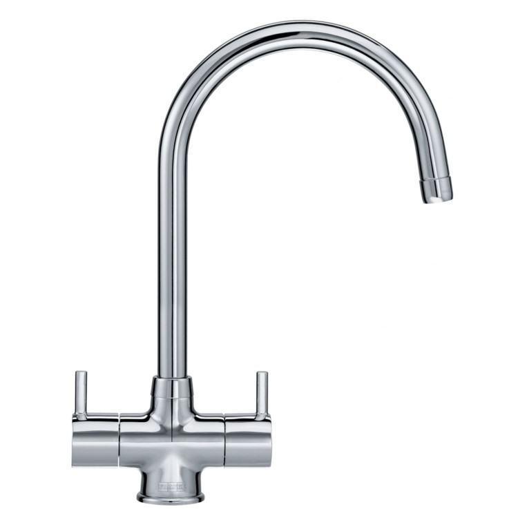 Franke Athena Double Lever Kitchen Mixer Tap - Chrome