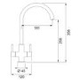 Franke Hestia Dual Lever Kitchen Tap - Chrome