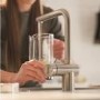Franke Atlas Neo Single Lever Monobloc Mixer Kitchen Tap- Steel