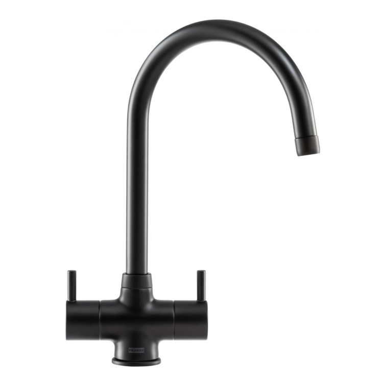 Franke Athena Dual Lever Kitchen Mixer Tap - Black