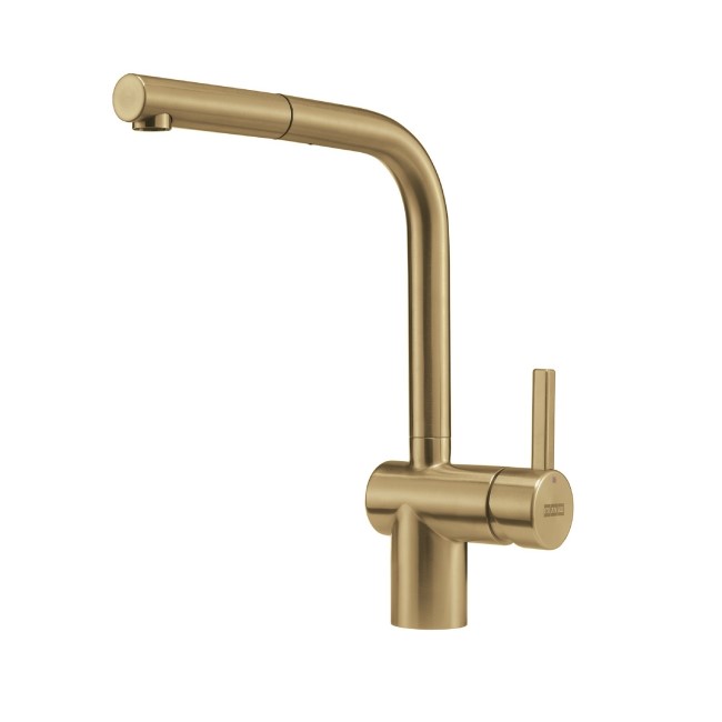 Franke Atlas Neo Square Gold Pull Out Kitchen Tap