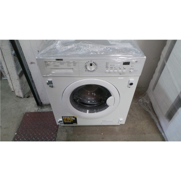 GRADE A2 - Light cosmetic damage - Zanussi ZWI71201WA 7kg 1200rpm Integrated Washing Machine