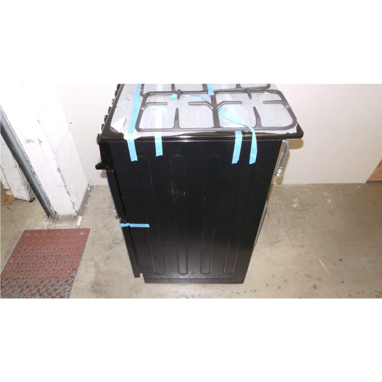 GRADE A2 - Light cosmetic damage - iQ 60cm Double Oven Dual Fuel Cooker - Stainless Steel