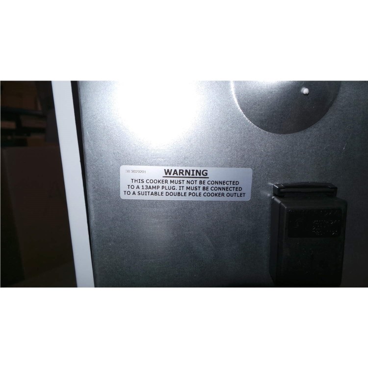 GRADE A2 - Light cosmetic damage - Belling 121R Baby Belling Cooker - White