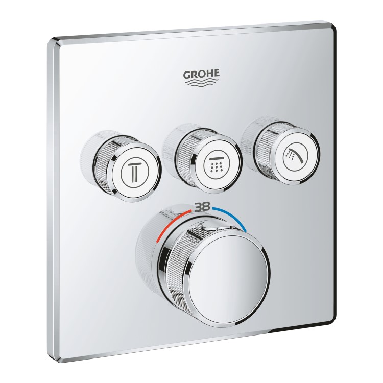 Grohe SmartControl Shower Set - 2 Outlet