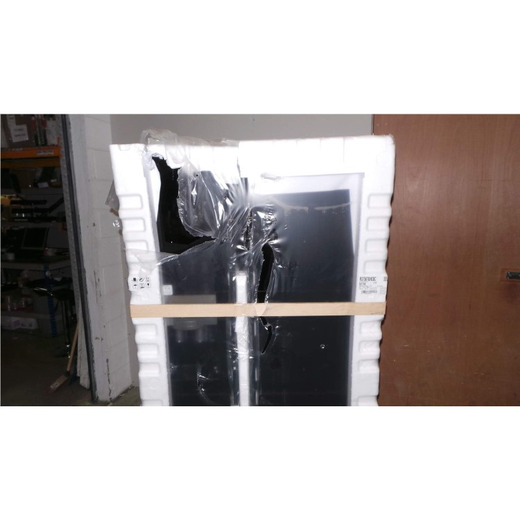 GRADE A3 - Heavy cosmetic damage - Samsung RS7567BHCBC H-series American Fridge Freezer With Ice And Water Dispenser - Gloss Black