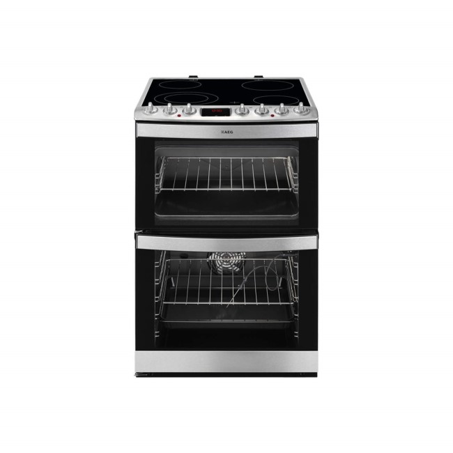 AEG 43172V-MN 60cm Electric Cooker With Ceramic Hob And XXL Fan Oven Stainless Steel