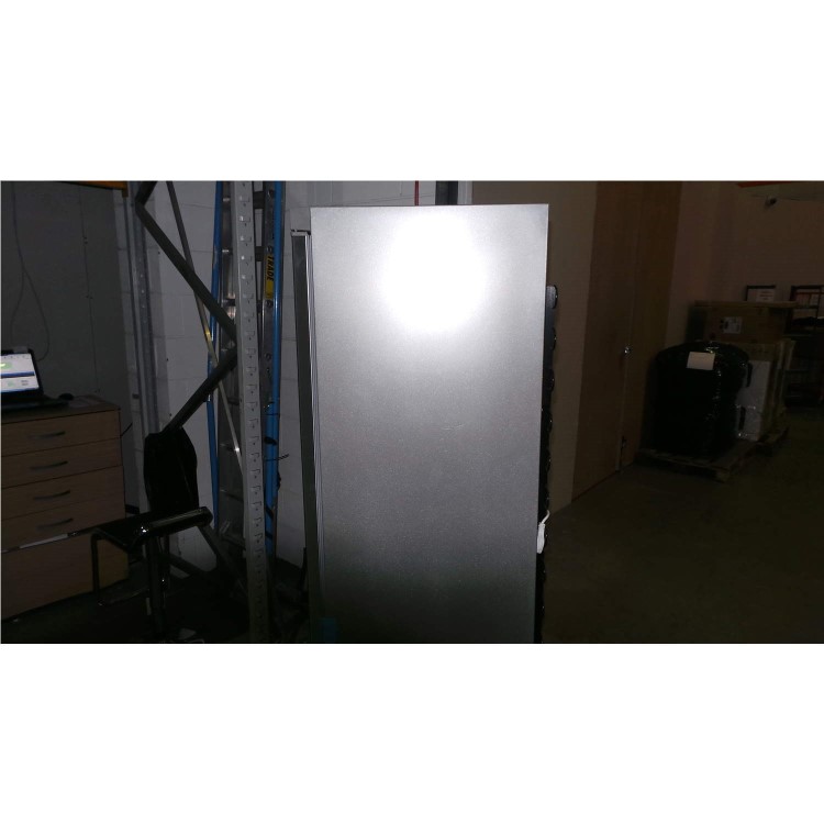 GRADE A2 - Light cosmetic damage - AEG A72710GNX0 1.85m Tall Freestanding Freezer - Silver With Anti-fingerprint Stainless Steel Door