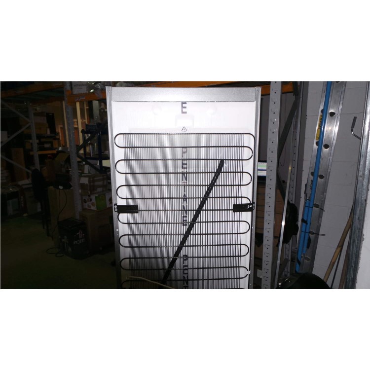 GRADE A2 - Light cosmetic damage - AEG A72710GNX0 1.85m Tall Freestanding Freezer - Silver With Anti-fingerprint Stainless Steel Door