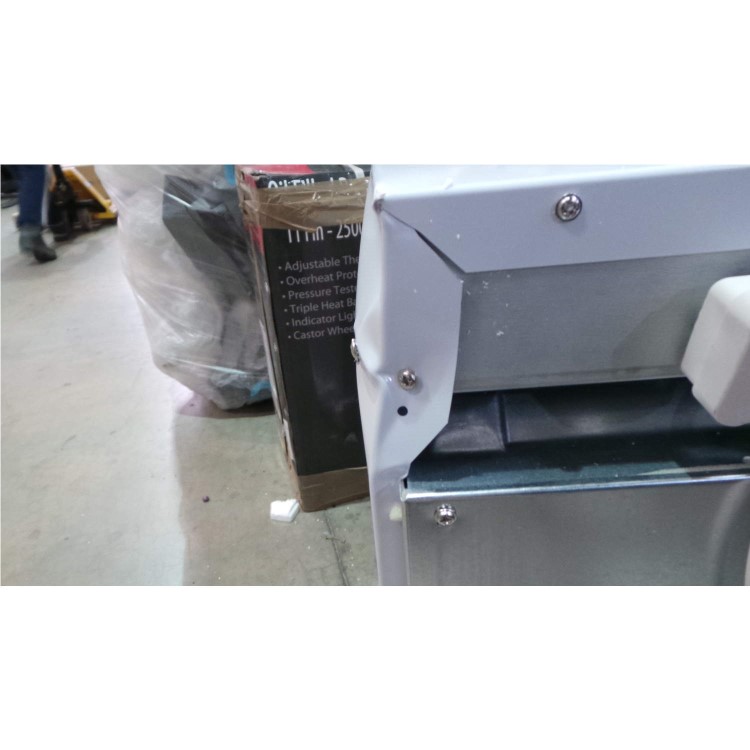 GRADE A3 - Heavy cosmetic damage - Hotpoint V4D01P 4kg Small Vented Tumble Dryer White