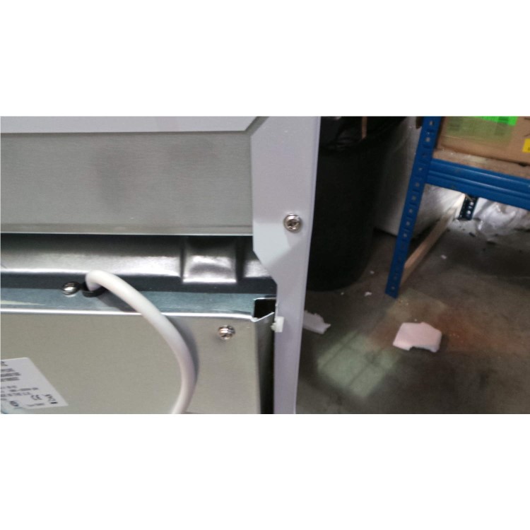 GRADE A3 - Heavy cosmetic damage - Hotpoint V4D01P 4kg Small Vented Tumble Dryer White