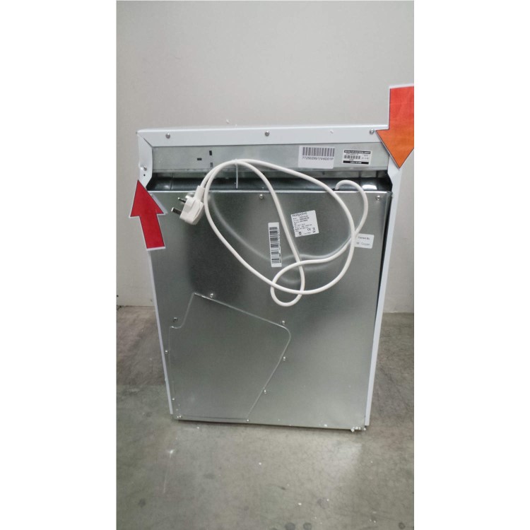 GRADE A3 - Heavy cosmetic damage - Hotpoint V4D01P 4kg Small Vented Tumble Dryer White