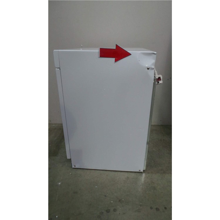 GRADE A3 - Heavy cosmetic damage - Hotpoint V4D01P 4kg Small Vented Tumble Dryer White