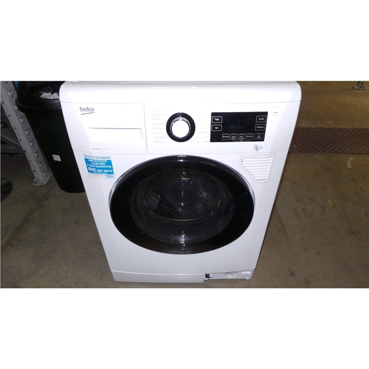 GRADE A2 - Light cosmetic damage - Beko WDA914401W 9kg Wash 6kg Dry Freestanding Washer Dryer White