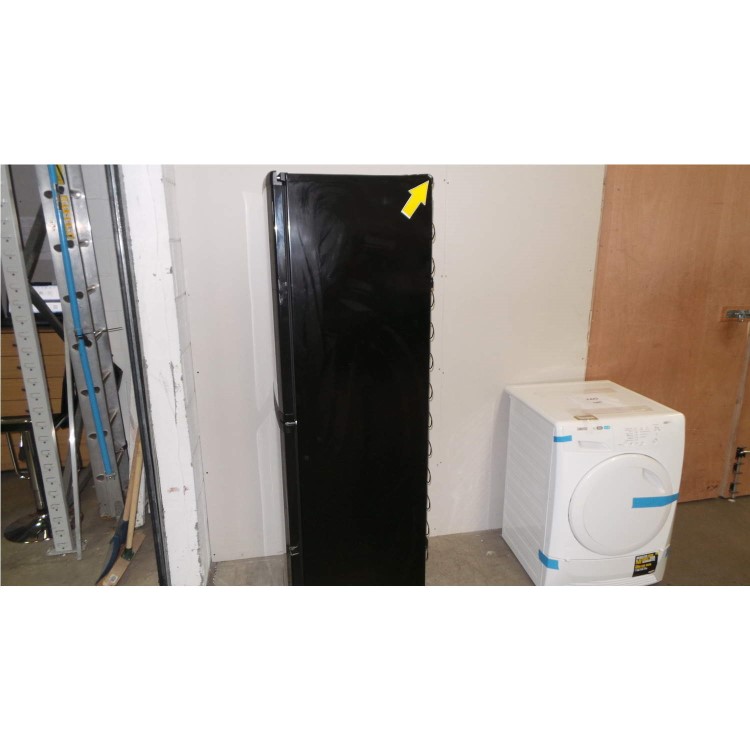 GRADE A3 - Heavy cosmetic damage - Beko CF5834APB 183x55cm Frost Free Freestanding Fridge Freezer Black