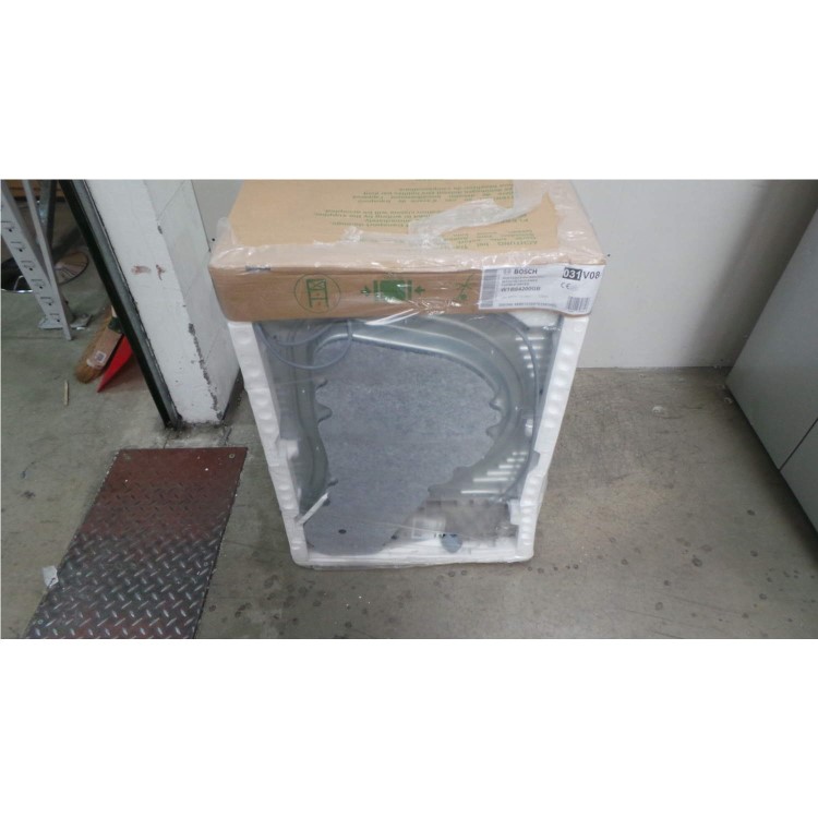GRADE A2 - Light cosmetic damage - Bosch WTB84200GB 8kg Freestanding Condenser Tumble Dryer White
