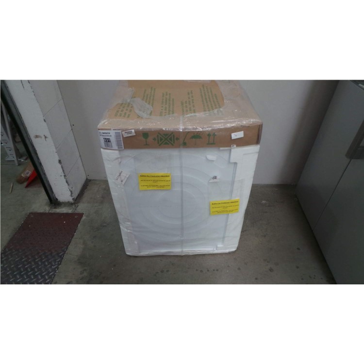 GRADE A2 - Light cosmetic damage - Bosch WTB84200GB 8kg Freestanding Condenser Tumble Dryer White