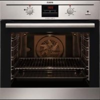 GRADE A2 - AEG BE300362KM COMPETENCE Electric Built-in Oven with SteamBake Function