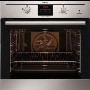 GRADE A2 - AEG BE300362KM COMPETENCE Electric Built-in Oven with SteamBake Function