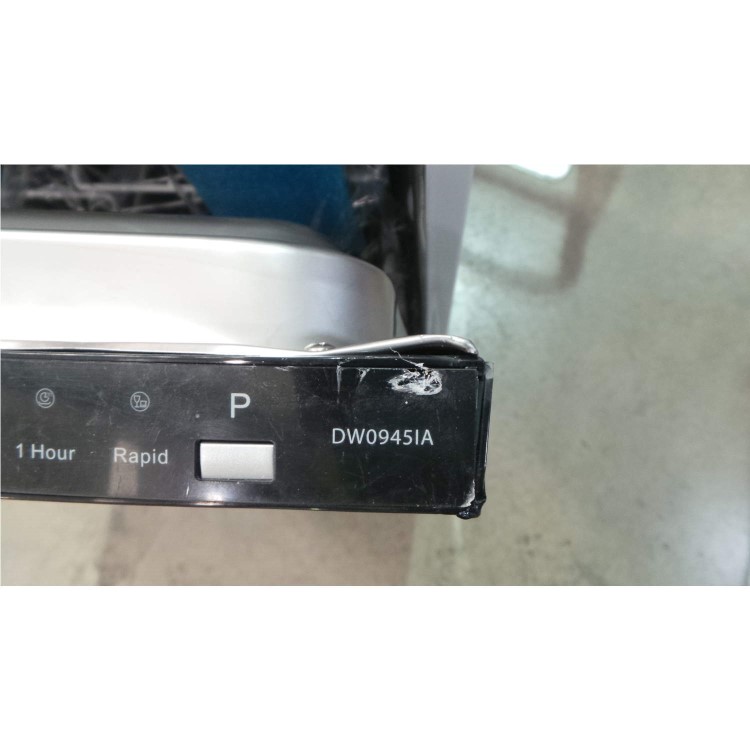 GRADE A3 - Heavy cosmetic damage - White Knight DW0945IA 9 Place Slimline Fully Integrated Dishwasher - White