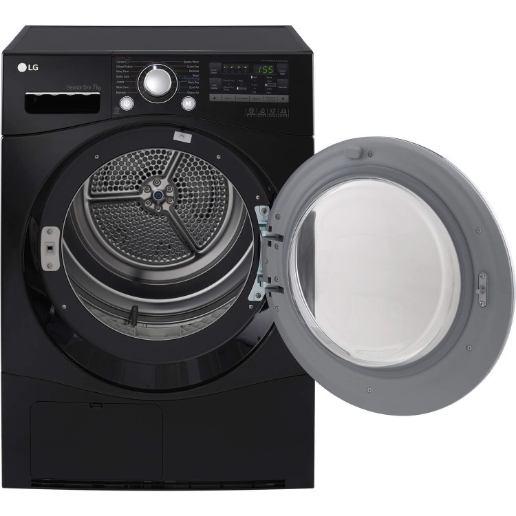 LG RC7066B2Z 7kg Freestanding Sensor Condenser Tumble Dryer Black