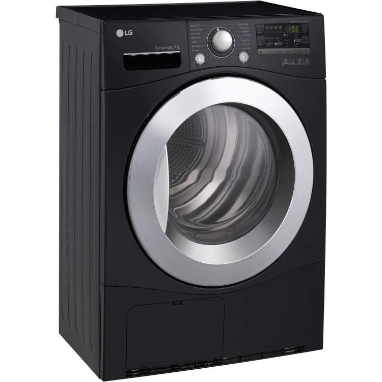 LG RC7066B2Z 7kg Freestanding Sensor Condenser Tumble Dryer Black