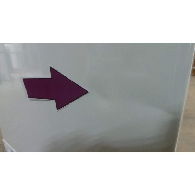 GRADE A3 - Heavy cosmetic damage - Fridgemaster MC50160 144x50cm 112L Freestanding Fridge Freezer - White