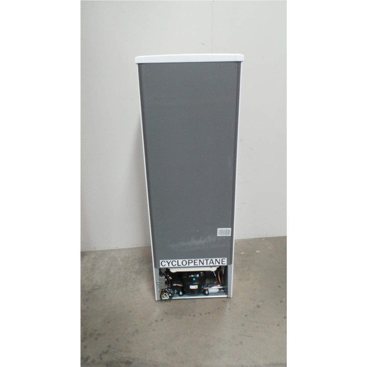 GRADE A3 - Heavy cosmetic damage - Fridgemaster MC50160 144x50cm 112L Freestanding Fridge Freezer - White