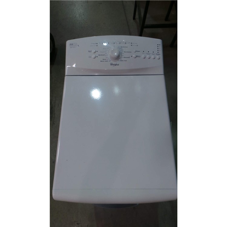 GRADE A3 - Heavy cosmetic damage - Whirlpool AWE6517 5kg 1000rpm Top Loading Freestanding Washing Machine White
