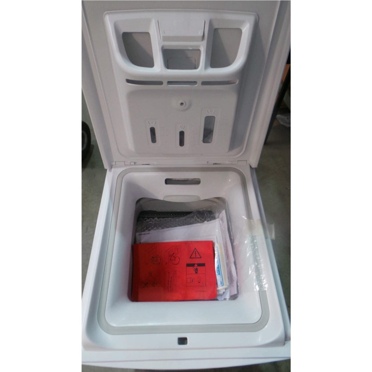 GRADE A3 - Heavy cosmetic damage - Whirlpool AWE6517 5kg 1000rpm Top Loading Freestanding Washing Machine White