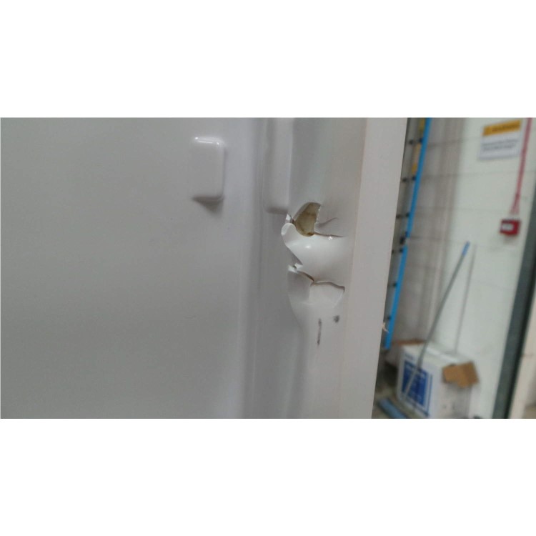 GRADE A2 - Servis C60185NFR Freestanding Retro Fridge Freezer Red