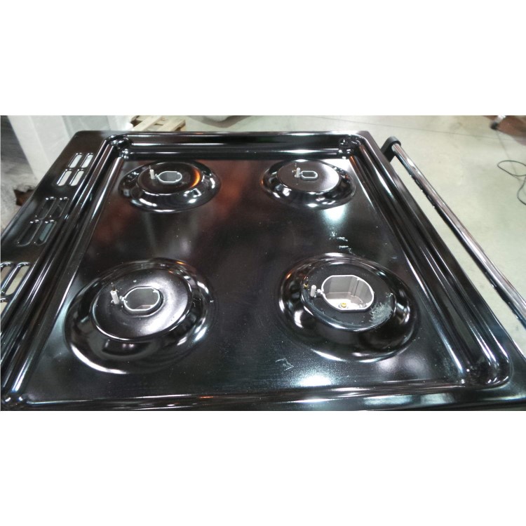 GRADE A3 - Heavy cosmetic damage - Leisure GRB6GVC Heritage Double Oven 60cm Gas Cooker - Cream
