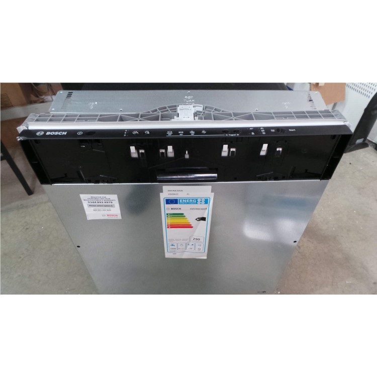GRADE A2 - Light cosmetic damage - BOSCH SMV40C30GB ActiveWater 12 Place Fully Integrated Dishwasher