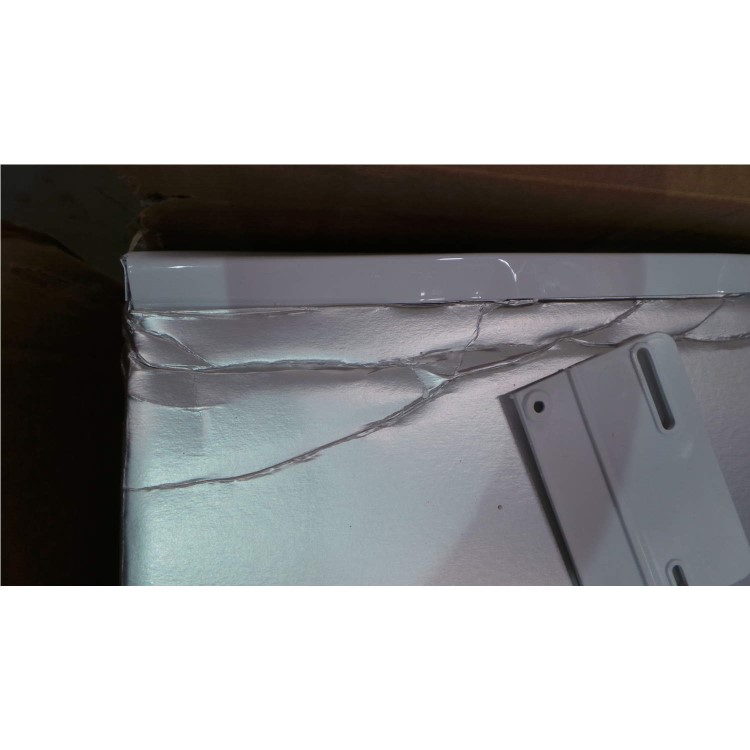 GRADE A3 - Heavy cosmetic damage - Beko BZ31 Integrated Under Counter Freezer White