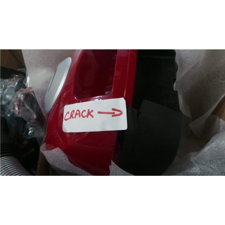 GRADE A3 - Heavy cosmetic damage - Bosch BGL4PETGB Vacuum Cleaner in Cayenne red silver