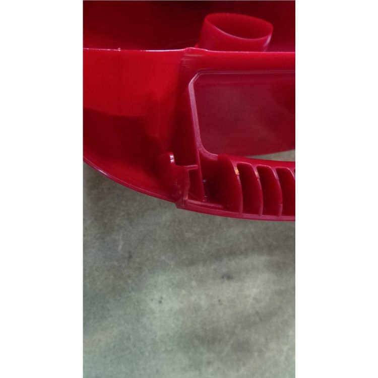 GRADE A3 - Heavy cosmetic damage - Bosch BGL4PETGB Vacuum Cleaner in Cayenne red silver