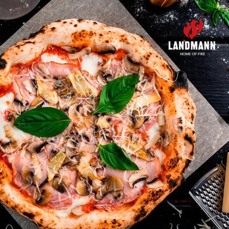Pizza Stone Landmann Pizza Kettle Landmann Caliano Portable