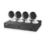 HomeGuard 4 Camera 1080p HD CCTV System with Wireless Home Alarm Kit 