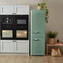 Refurbished CDA Florence Freestanding 330 Litre 60/40 Retro Fridge Freezer Meadow