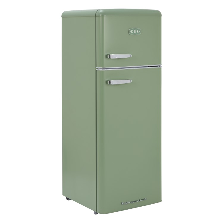 CDA 206 Litre Top Mount Retro Freestanding Fridge Freezer - Betty Meadow